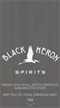 Mobile Screenshot of blackheronspirits.com